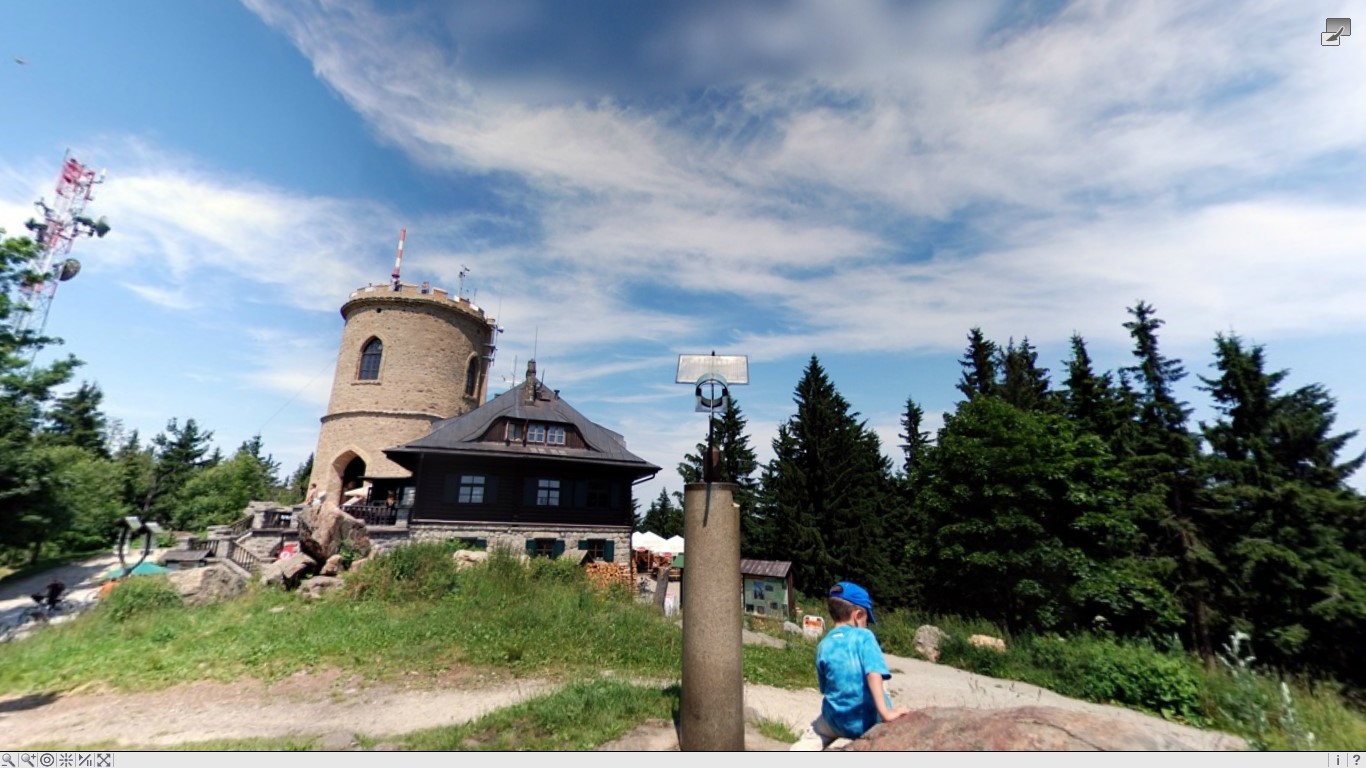 Z Holubova na horu Kleť