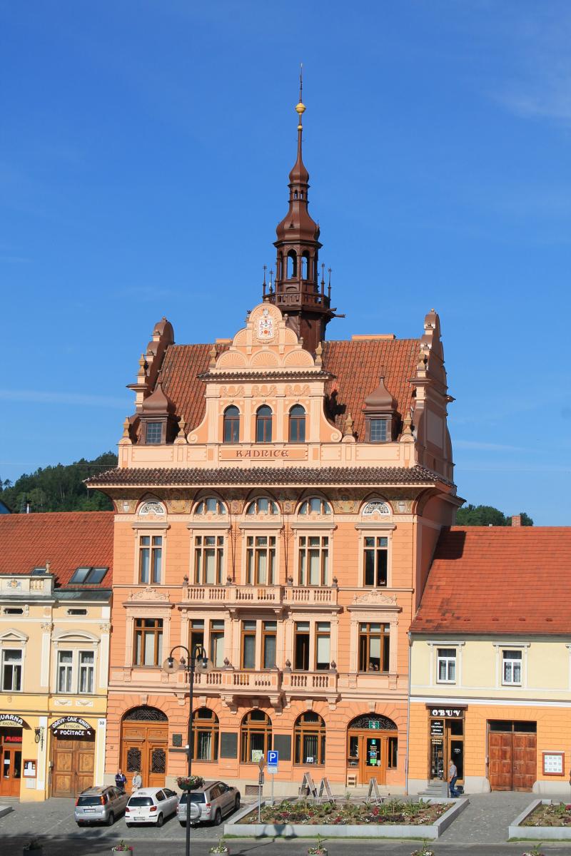 Město patřilo pánům z Růže