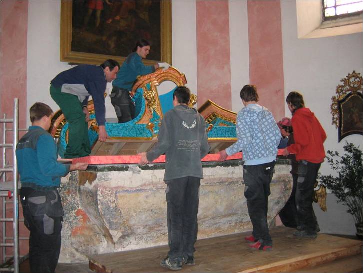 Restaurování je ojedinělý studijní obor spojující řemeslo a umění